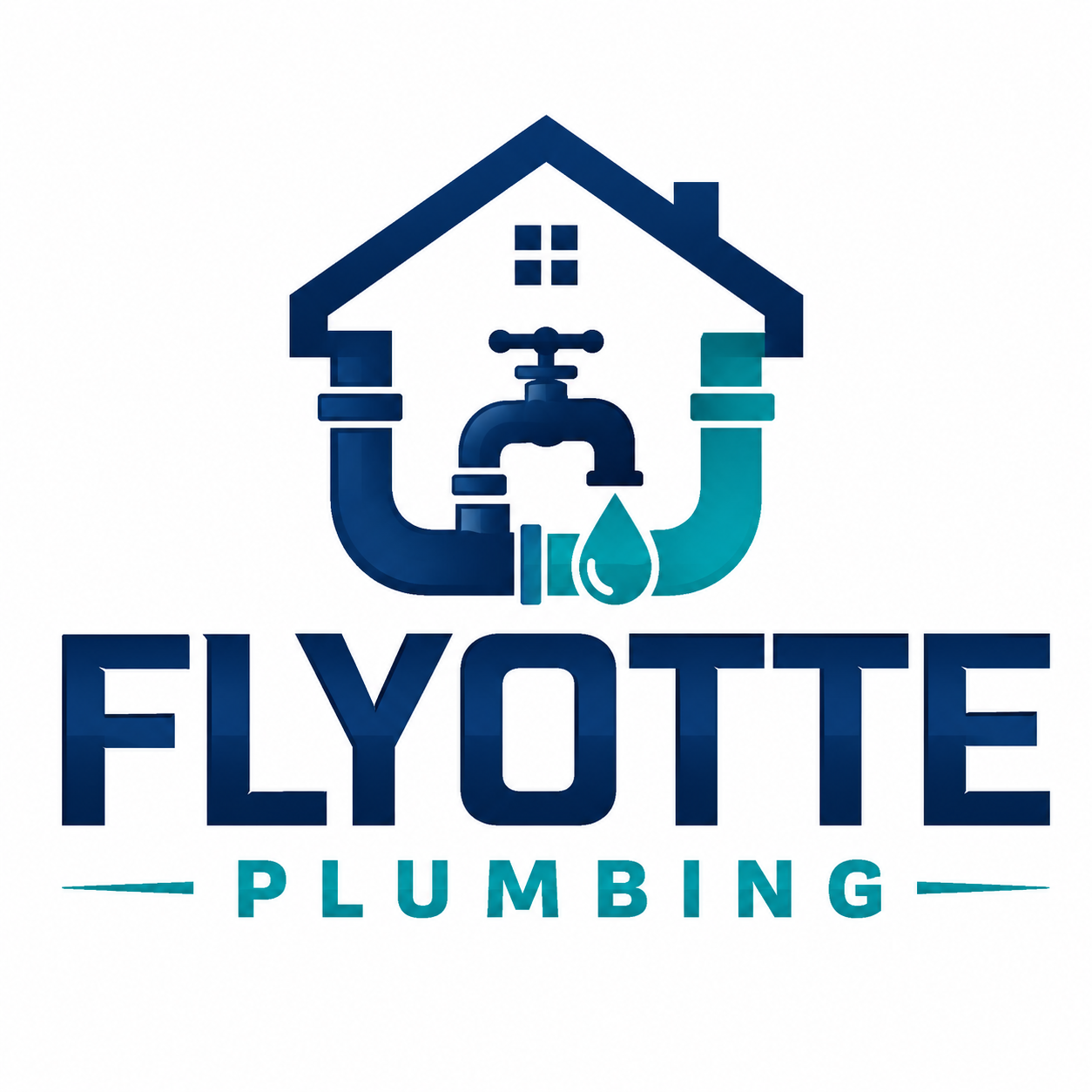 Plumbing company logo